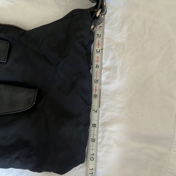 Kate Spade Black Canvas Bag with front closure pocket - Picture 13 of 16